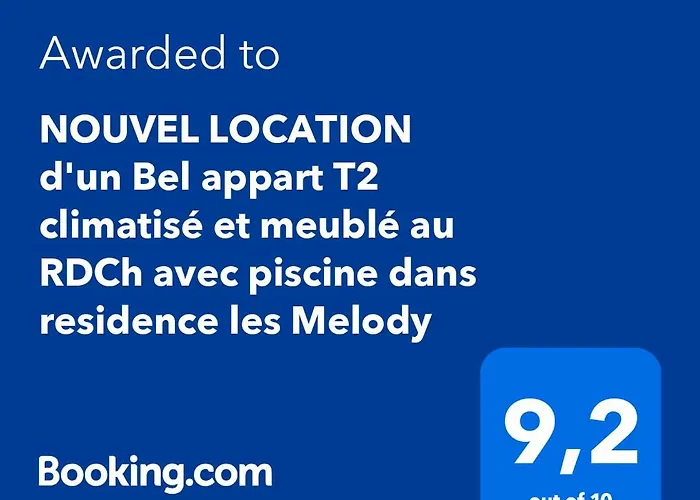 Apartmán Nouvel Location D'un Bel T2 Climatise Et Meuble Au Rdch Avec Piscine Dans Les Melody Santa-Maria-Poggio (Corsica)